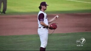 Fhu Pitcher Matthew Riley Pitches No Hitter