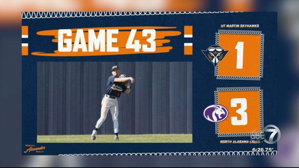 Ut Martin Baseball Falls To North Alabama