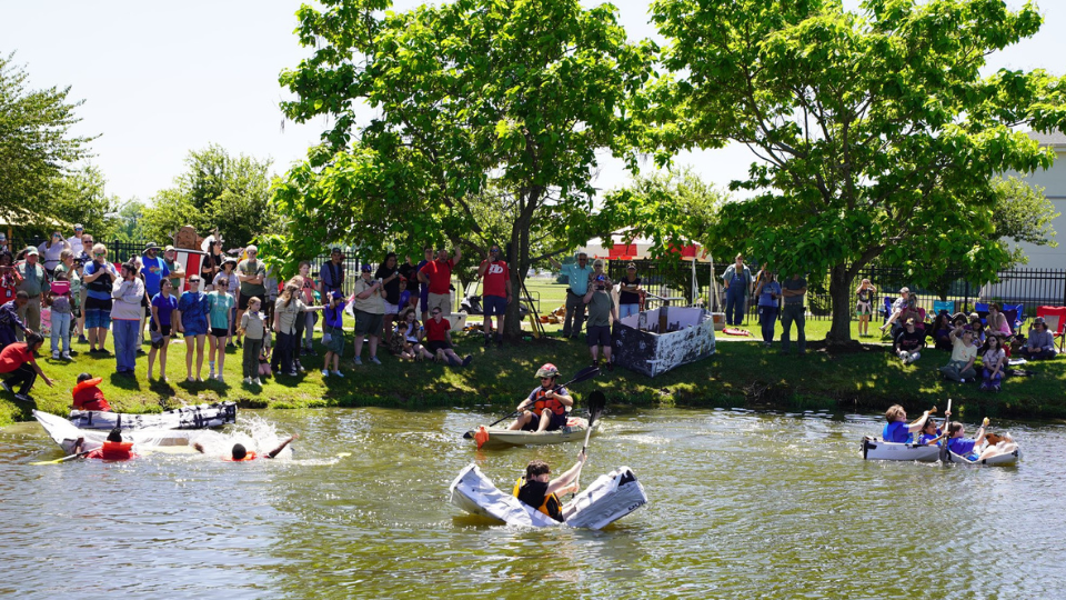 Cardboard Boat