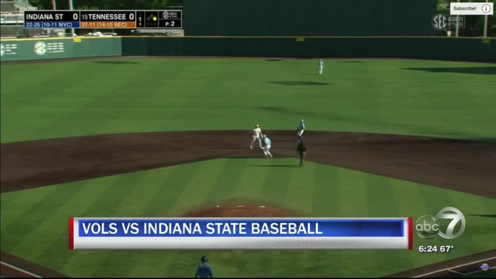 Vols Baseball Bounce Back With Win Over Indiana State