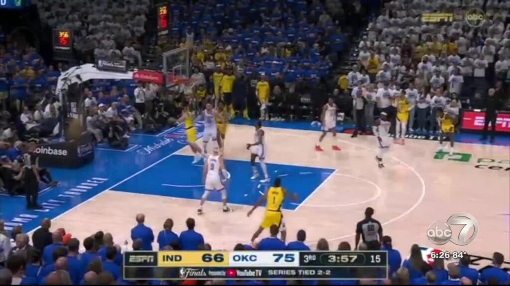 Thunder Defeats Pacers In Game 5 Of Nba Finals