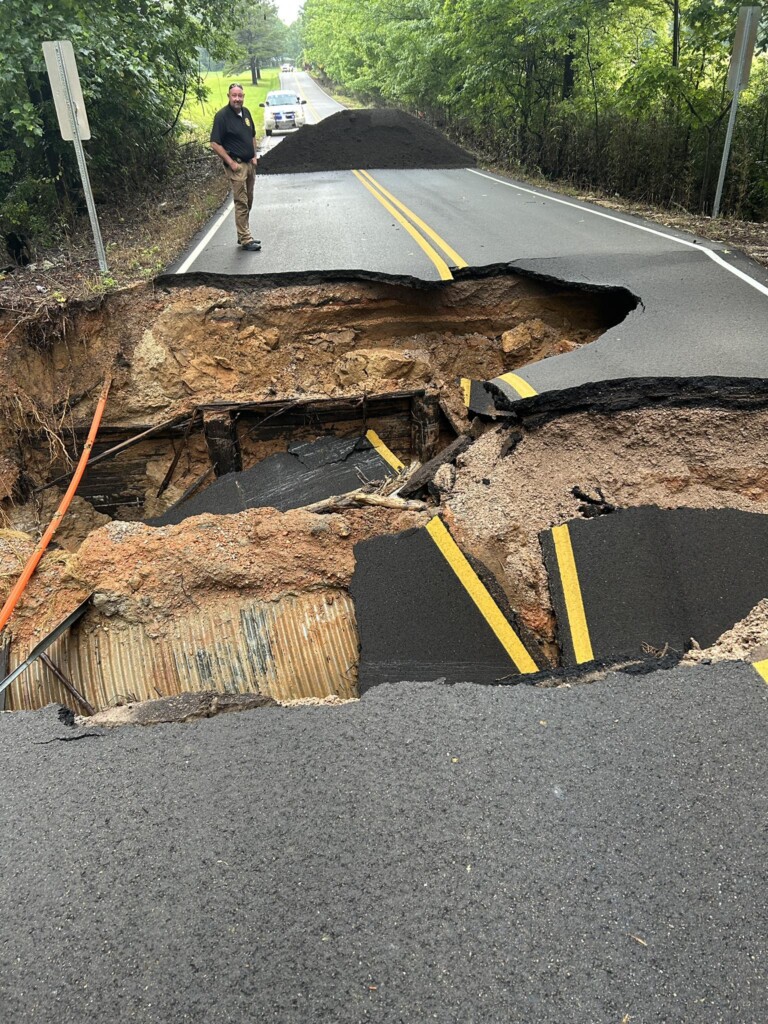 Peavine Road in Hardeman County