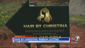 ‘hair By Christina’ Ribbon Cutting