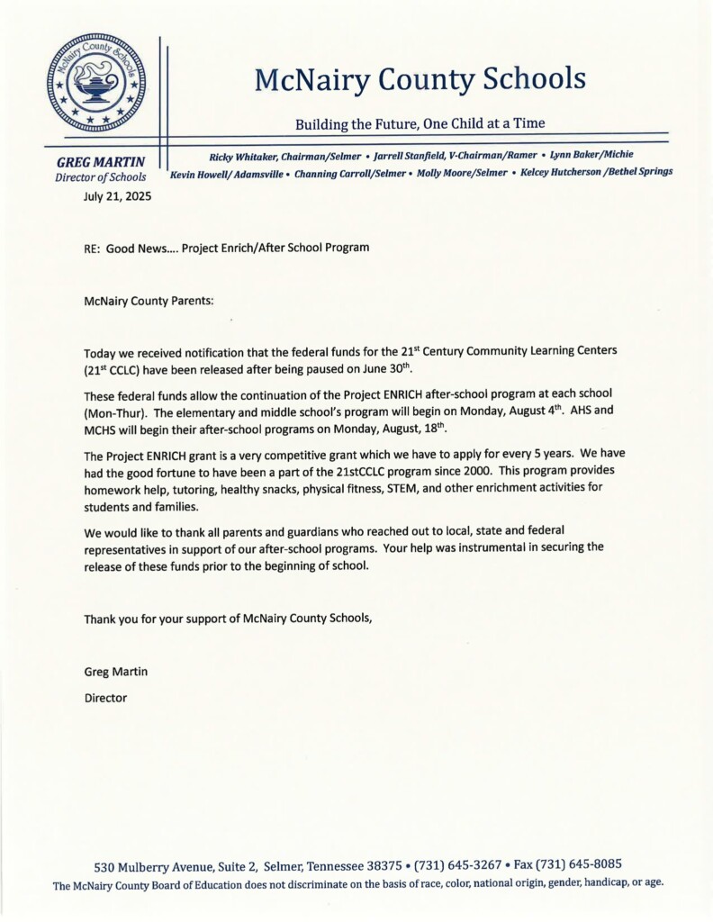 mcnairy county school