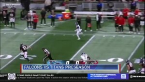 Titans Defeat Falcons In Preseason Game