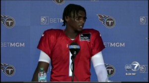 Titans Cam Ward Feels Like Offense In Training Camp Has Been "mid"