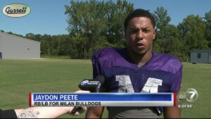 Rough Draft Jaydon Peete Wins Mvp Of The Week