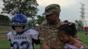 Solider Comes Home