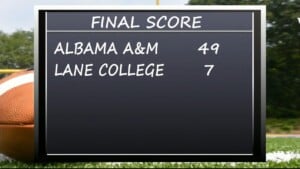 Lane College Falls To 0 3 With Loss To Alabama A&m