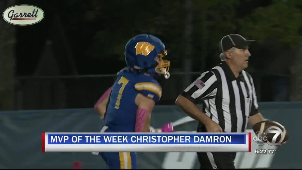 Mvp Of The Week Christopher Damron