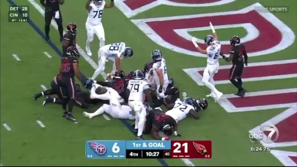 Highlight Monday Titans Win First Game Of The Season Over Cardinals