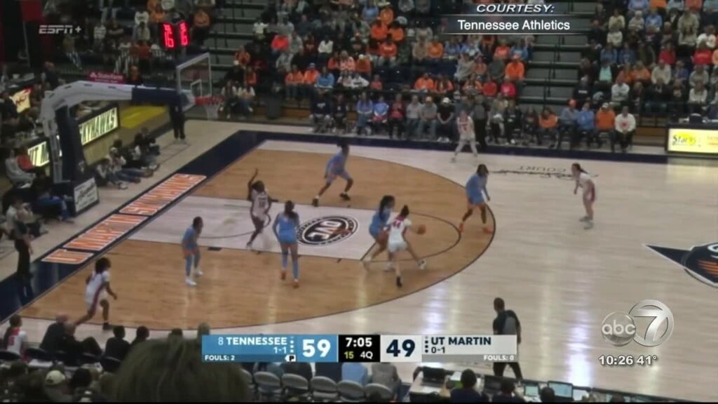 Lady Vols Basketball Defeats Ut Martin