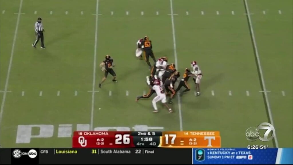 Vols Fall To Oklahoma