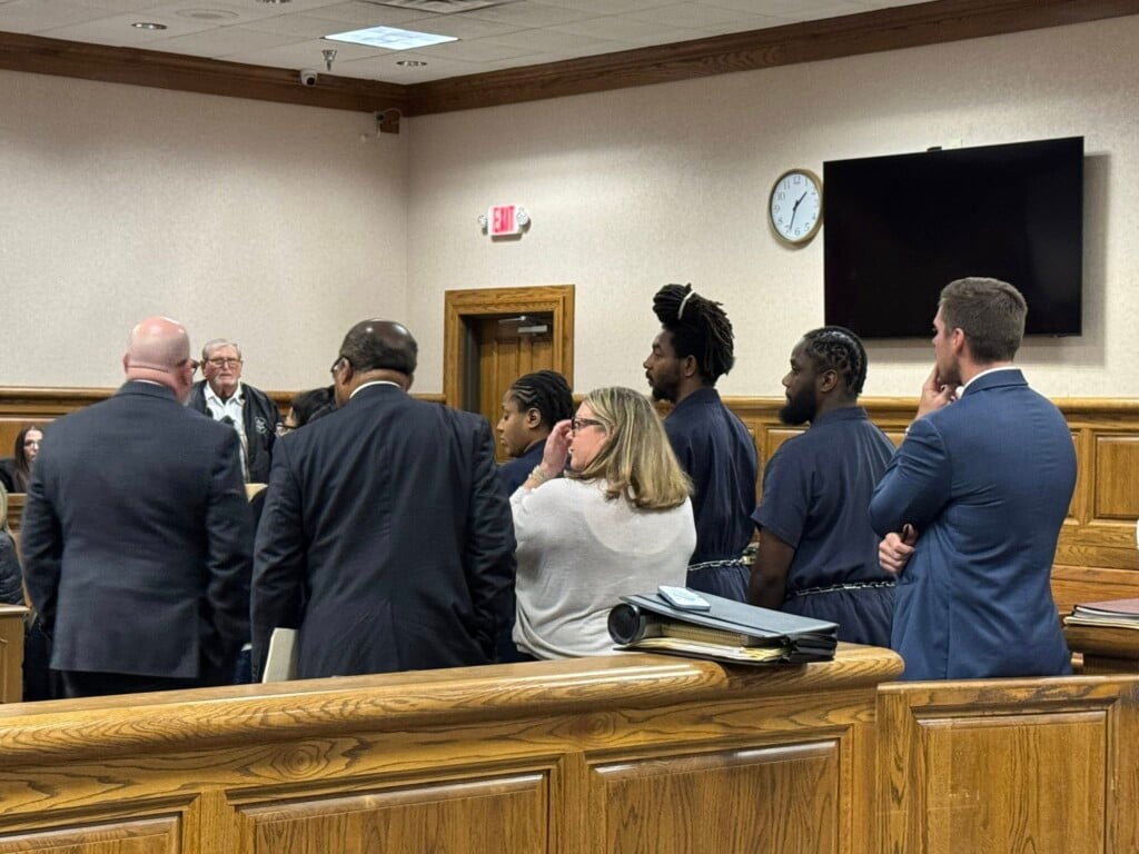 Dearrah Sanders, Michell Ovelis, Eric Wise and Giovante Thomas