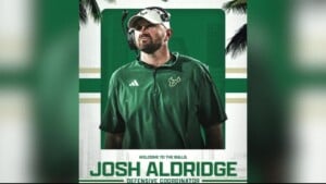 Jackson Native Josh Alridge Named South Florida Defenisve Coordinator