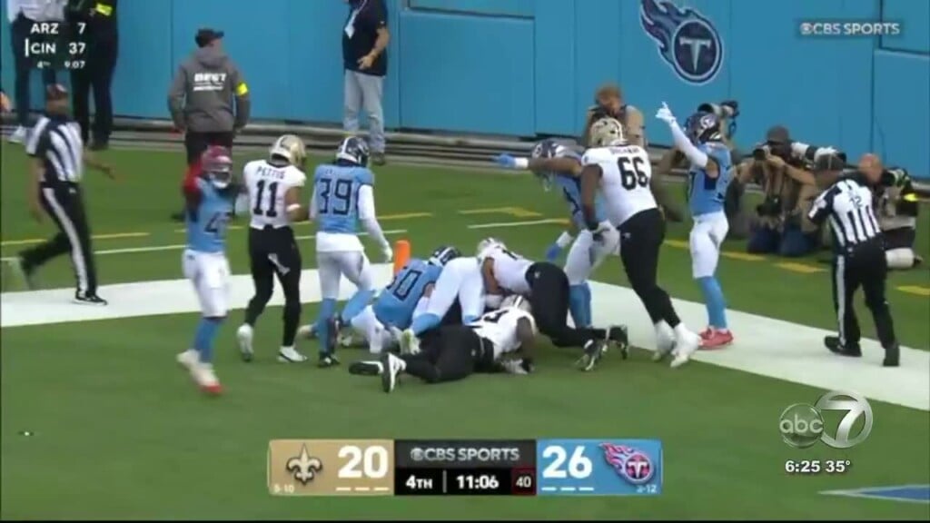 Titans Fall To Saints