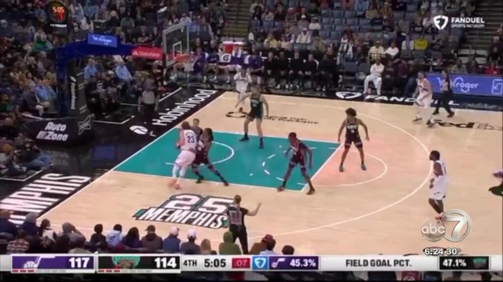 Highlight Monday Grizzlies Fall To Jazz