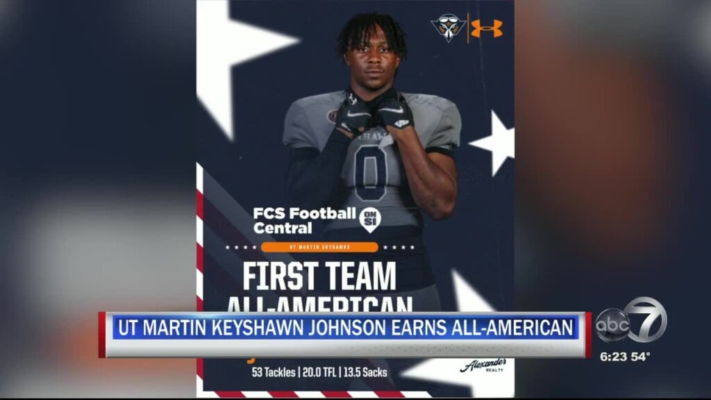Ut Martin Keyshawn Makes All American