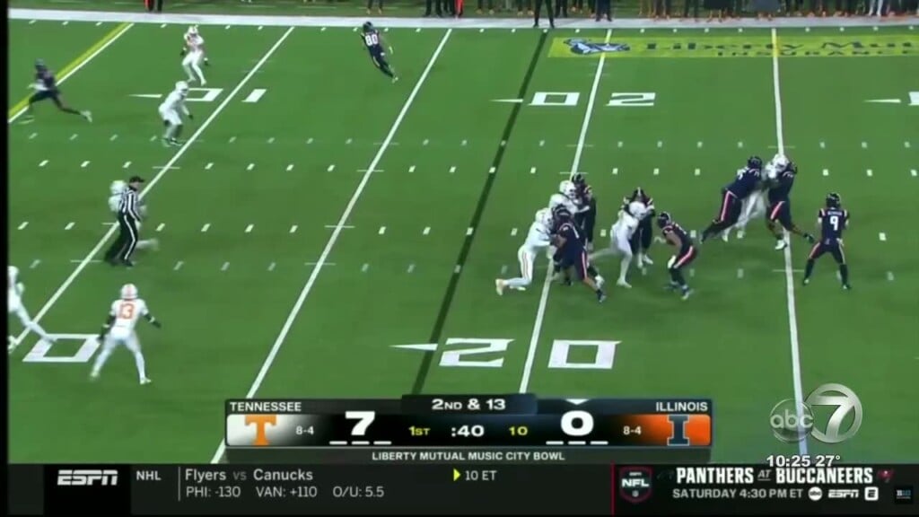 Vols Fall To Illnoi In Music City Bowl