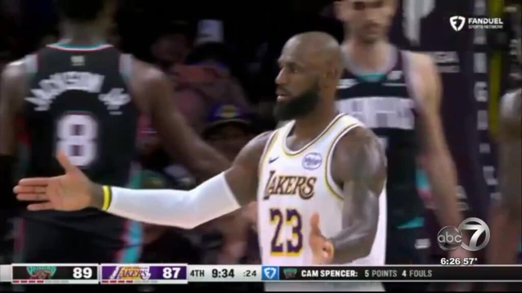 Lakers Defeat Memphis