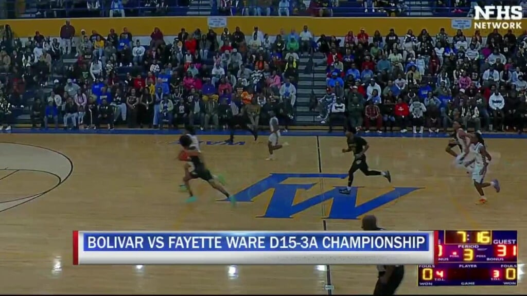 Tuesday Night Hoops Fayette Ware Had Comeback Vicotry Over Bolivar To Win District Championship