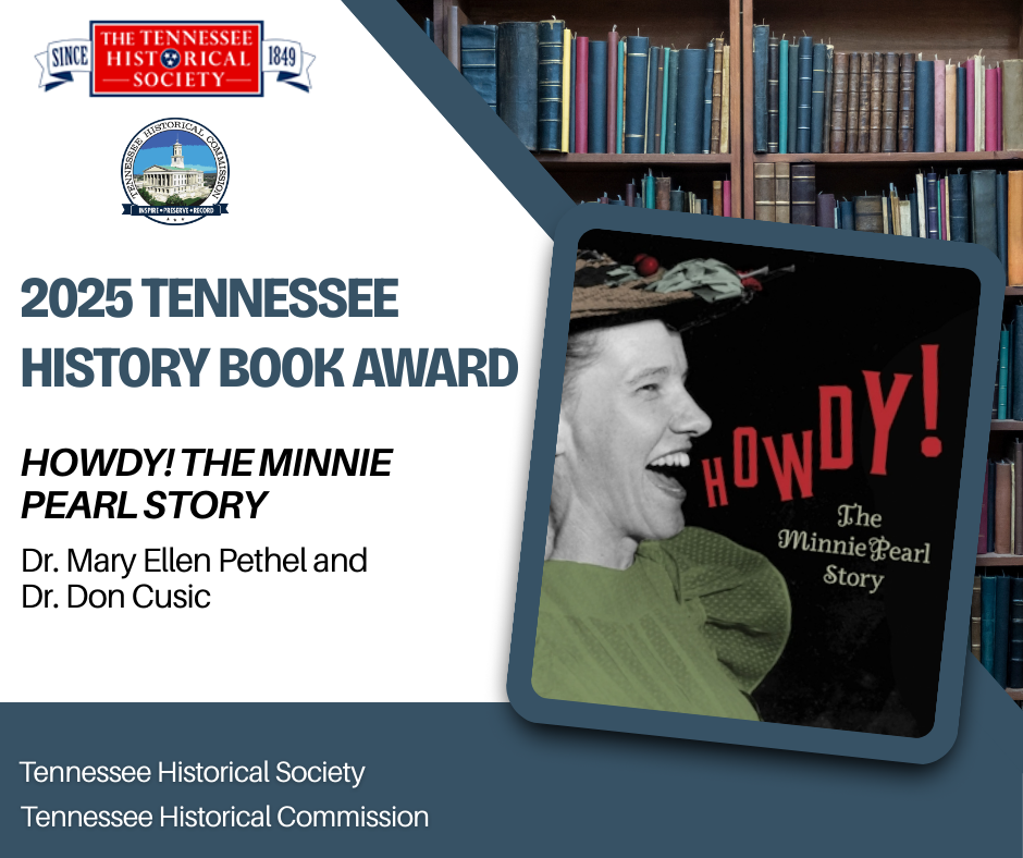 Tennessee History Book Award 2025