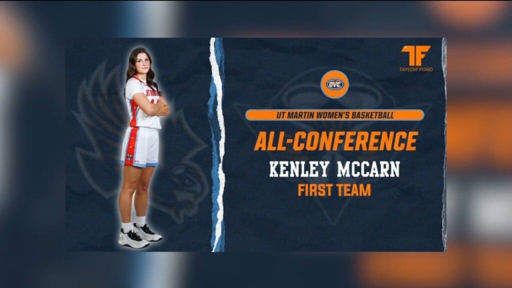 Kenley Mccarn All Conference Firs Team