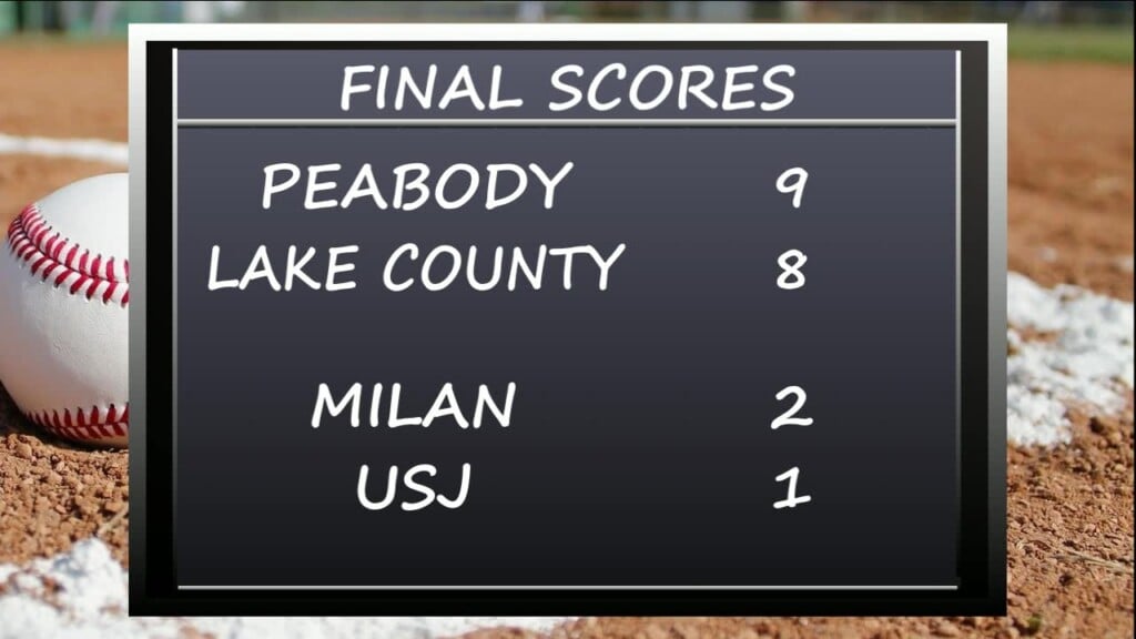High School Baseball And Soccer Scores