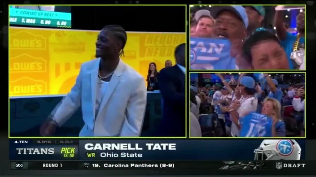 Titans Select Cam Ward With Fourth Pick