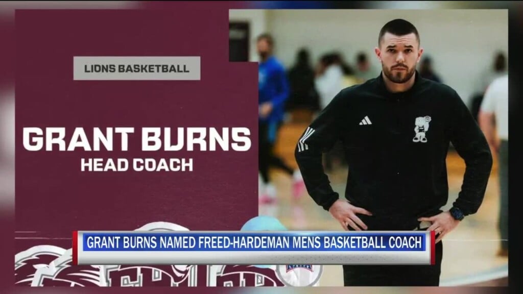 Grant Burns Named Freed Hardeman Mens Basketball Coach