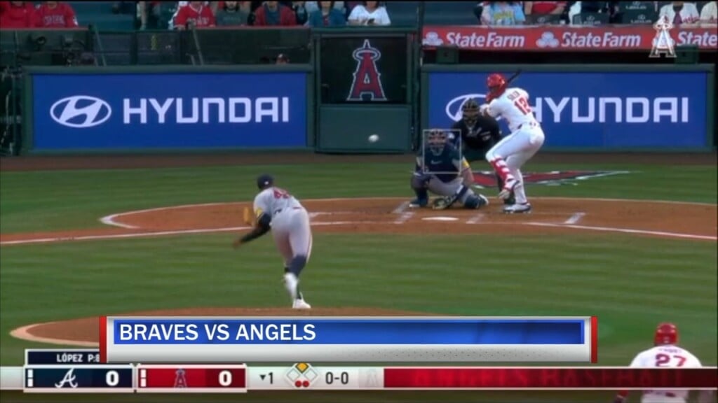 Braves Beat Angels