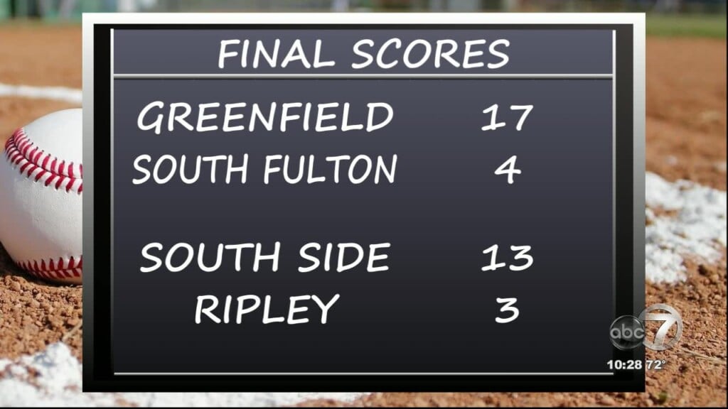 Final Scores For Softball,soccer And Baseball