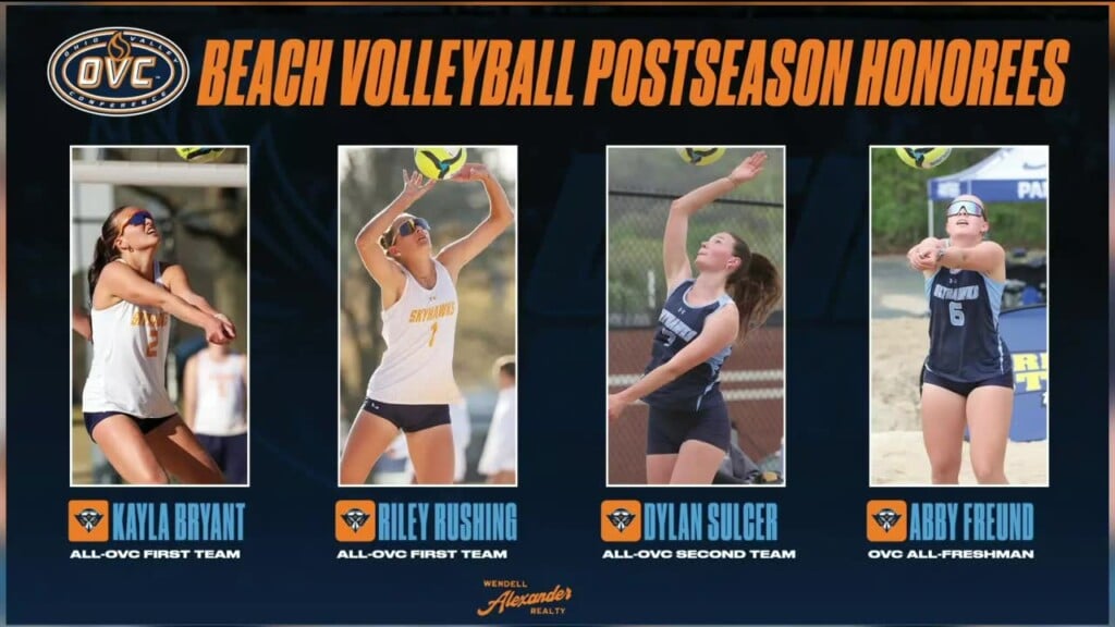 Ffour Utm Volleyball Players Earn Ovc Accolades