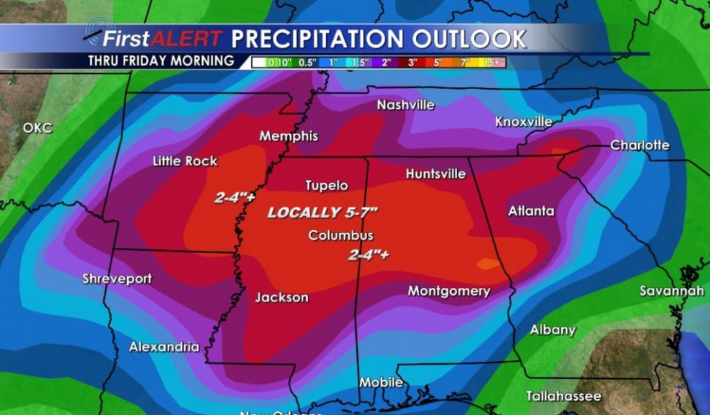 Rain thru Fri AM