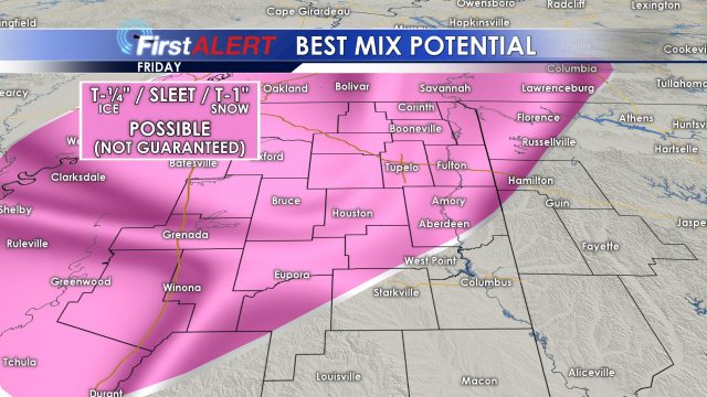 Winter Weather Potential Friday
