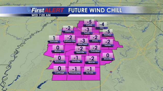 Dangerous Wind Chills Tonight