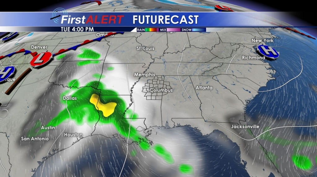 Tuesday Afternoon Forecast