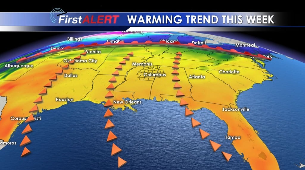 Warmer Later This Week