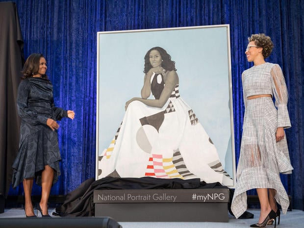 Portrait unveiling of former President Barack Obama and former First Lady Michelle Obama at the National Portrait Gallery in Washington