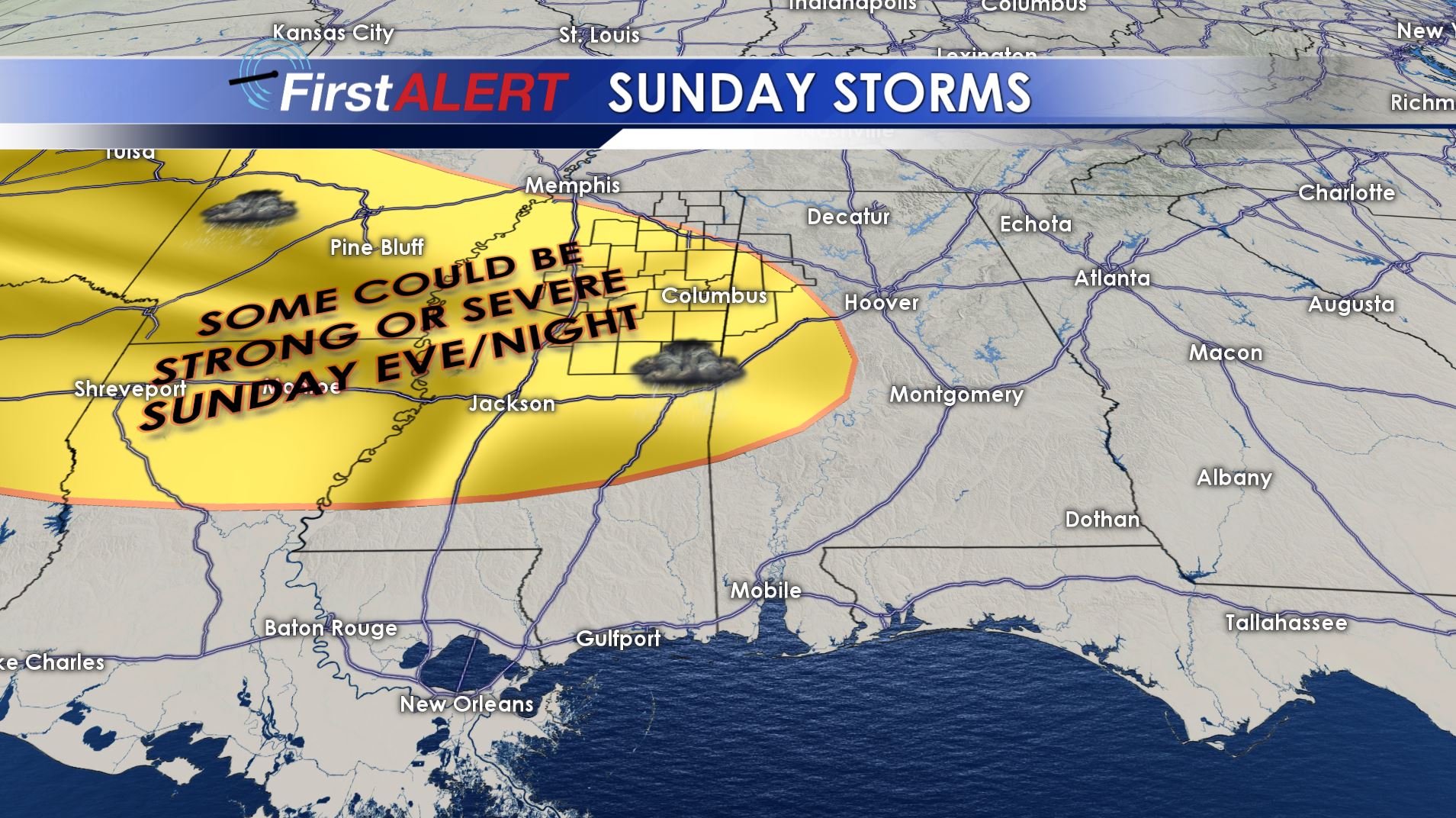 Sunday Storms
