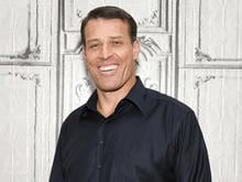 Life and business strategist Tony Robbins participates in AOL's BUILD Speaker Series to discuss the documentary