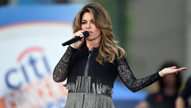 Shania Twain performs on NBC's 'Today' at Rockefeller Center on June 16