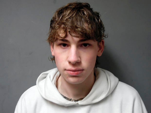 This booking photo released Thursday