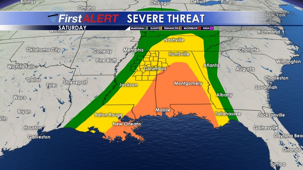 Severe Threat Saturday