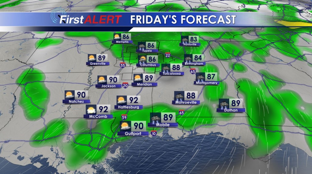 Friday's Forecast