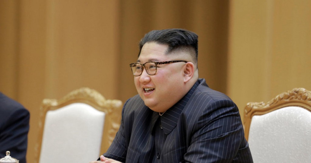 North Korean leader Kim Jong Un meets with U.S. Secretary of State Mike Pompeo in this May 9