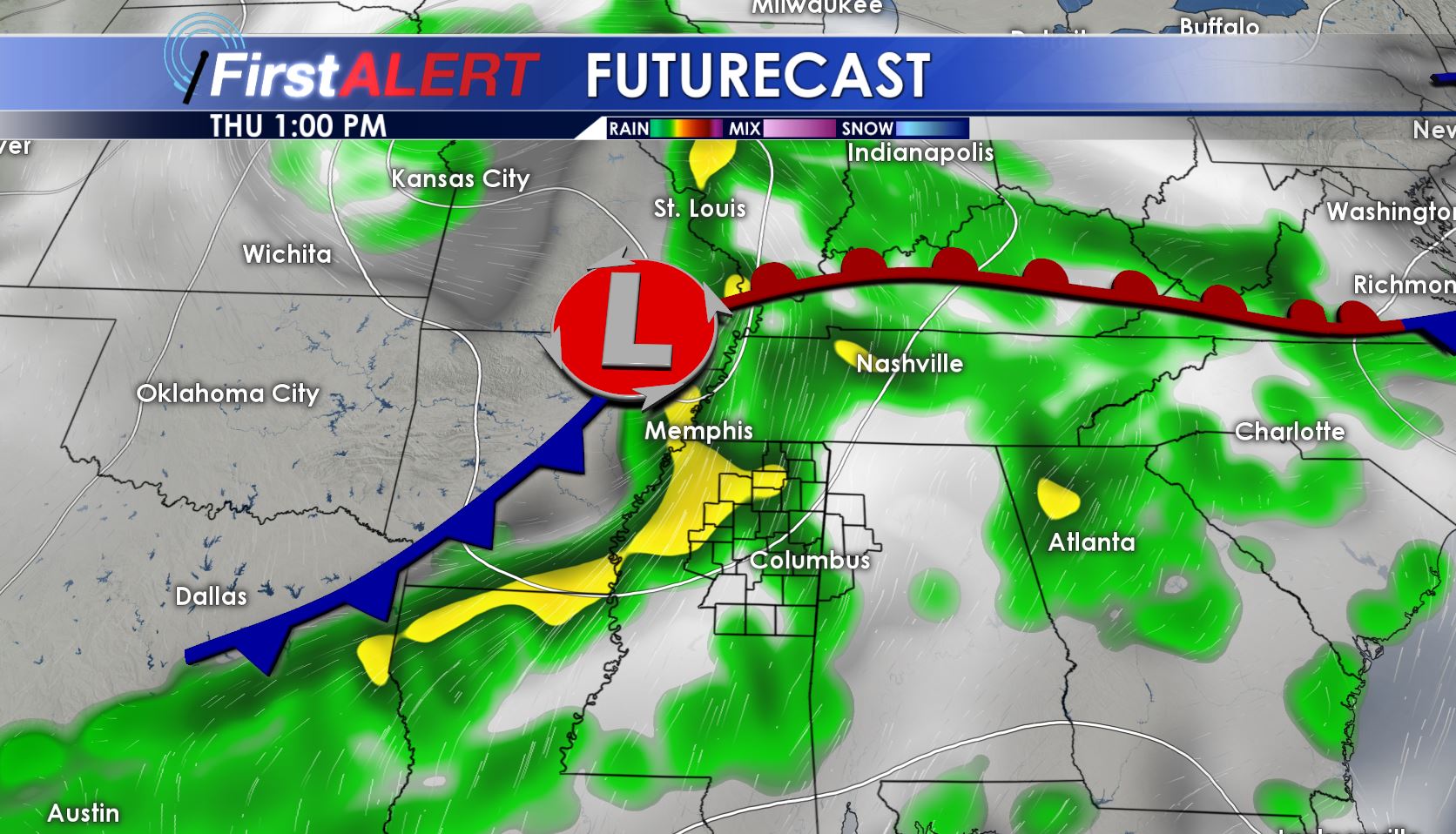 Heavier Rain On The Way. - Home - WCBI TV | Telling Your Story