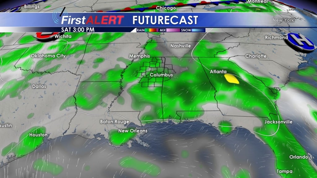 Saturday Futurecast