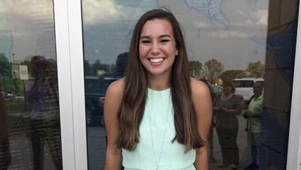 This undated photo released by the Iowa Department of Criminal Investigation shows Mollie Tibbetts