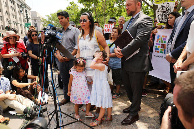 Supporters Call For Release Of Pizza Delivery Man Detained By ICE In New York 